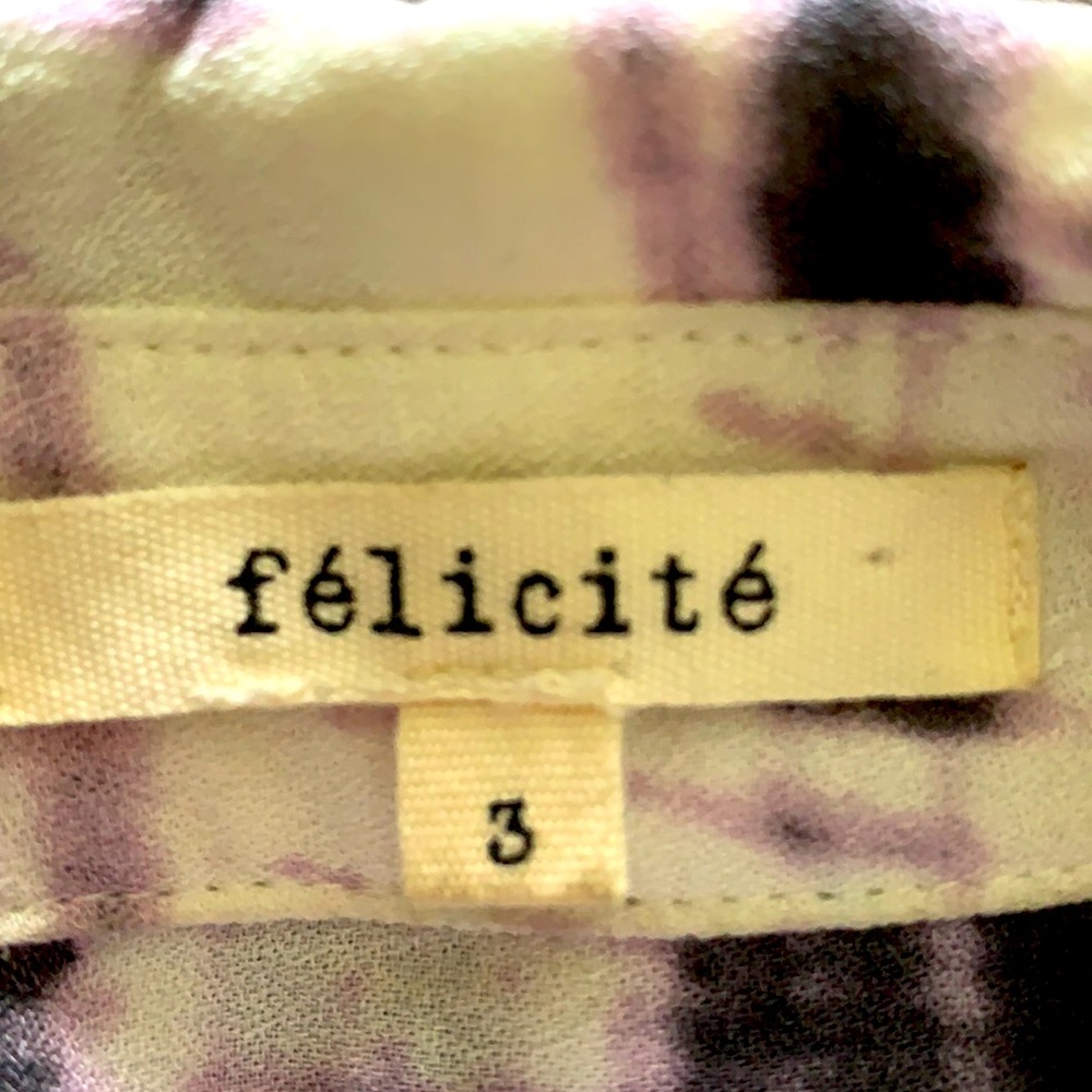 FELICITE TYE DYE BLOUSE VENICE BEACH STYLE SIZE M - Picture 5 of 5